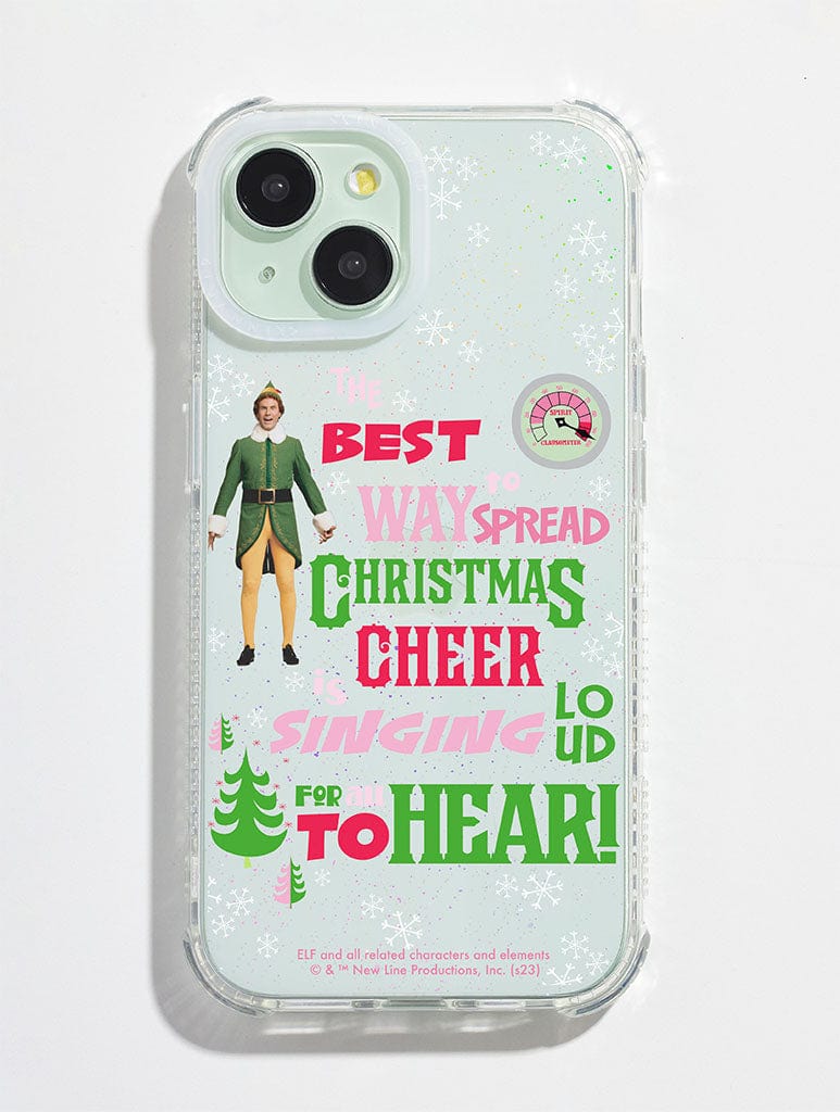 Elf x Skinnydip Spread Christmas Cheer Shock iPhone Case - Image 1