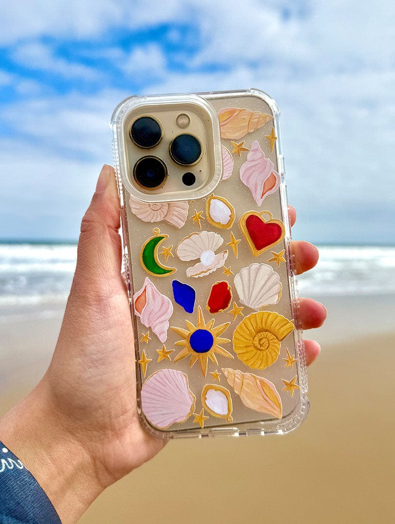 Elizabeth Rachael x Skinnydip Cosmic Shells Shock iPhone Case