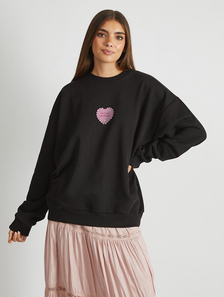 Eternal Sunshine Album Sweatshirt In Black