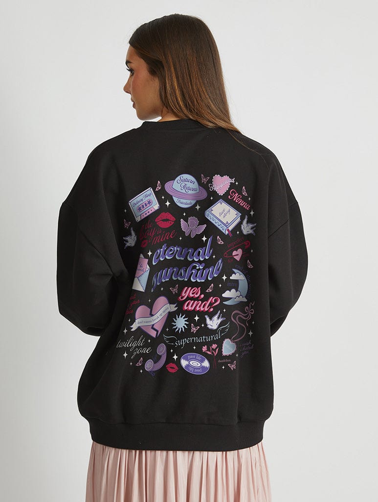Eternal Sunshine Album Sweatshirt In Black - Image 1