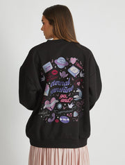 Eternal Sunshine Album Sweatshirt In Black