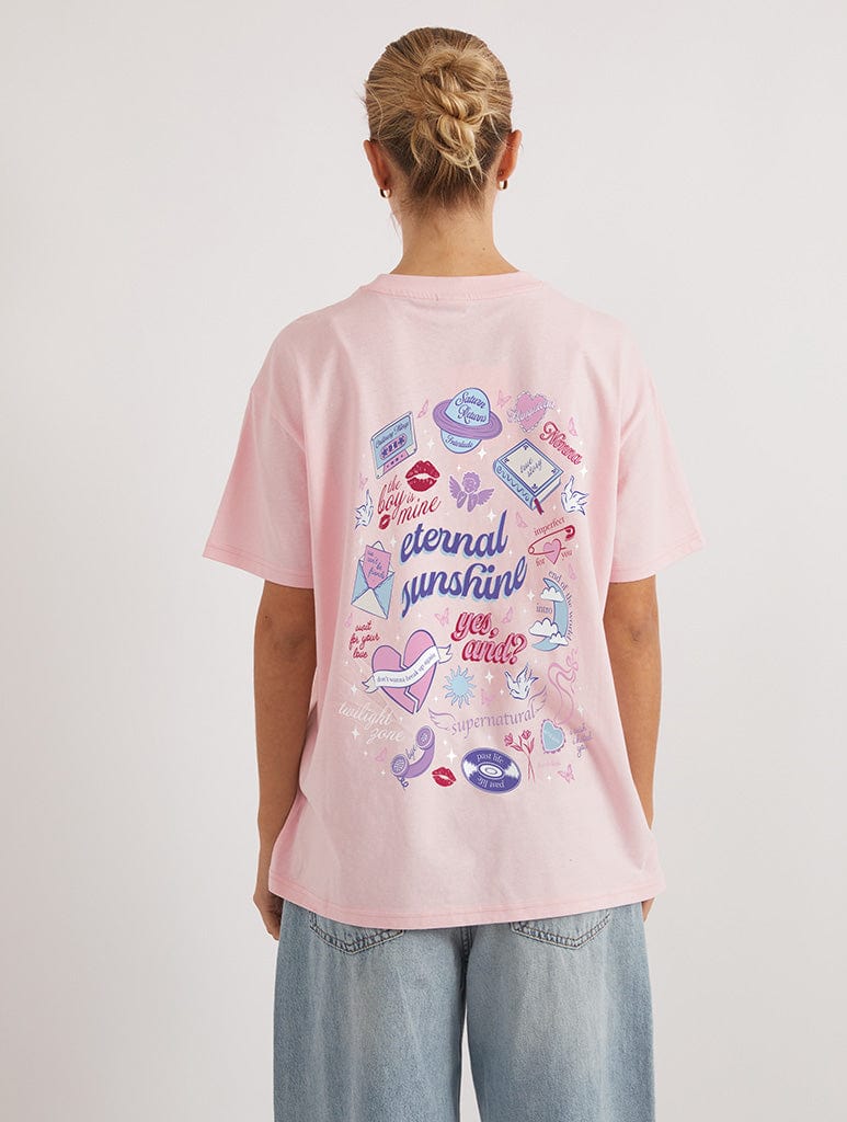 Eternal Sunshine Album T-Shirt In Pink - Image 1