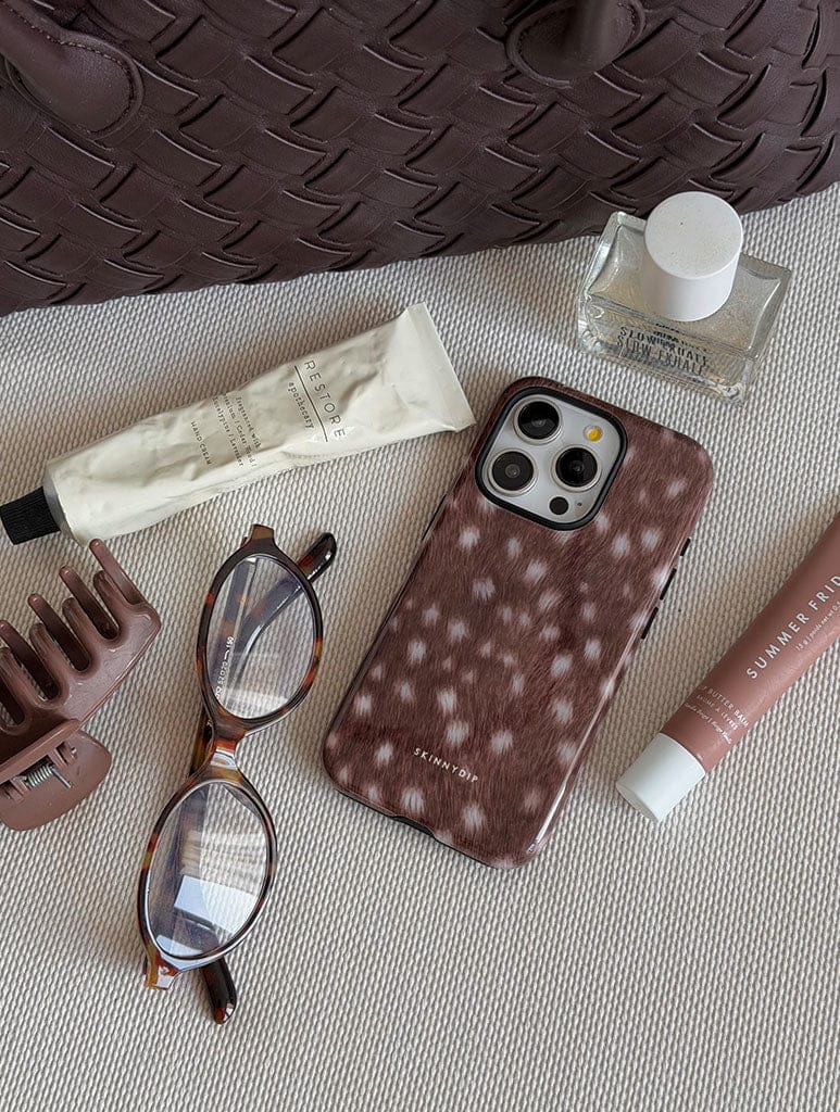 Fawn Dark Print Ultra Protective iPhone Case