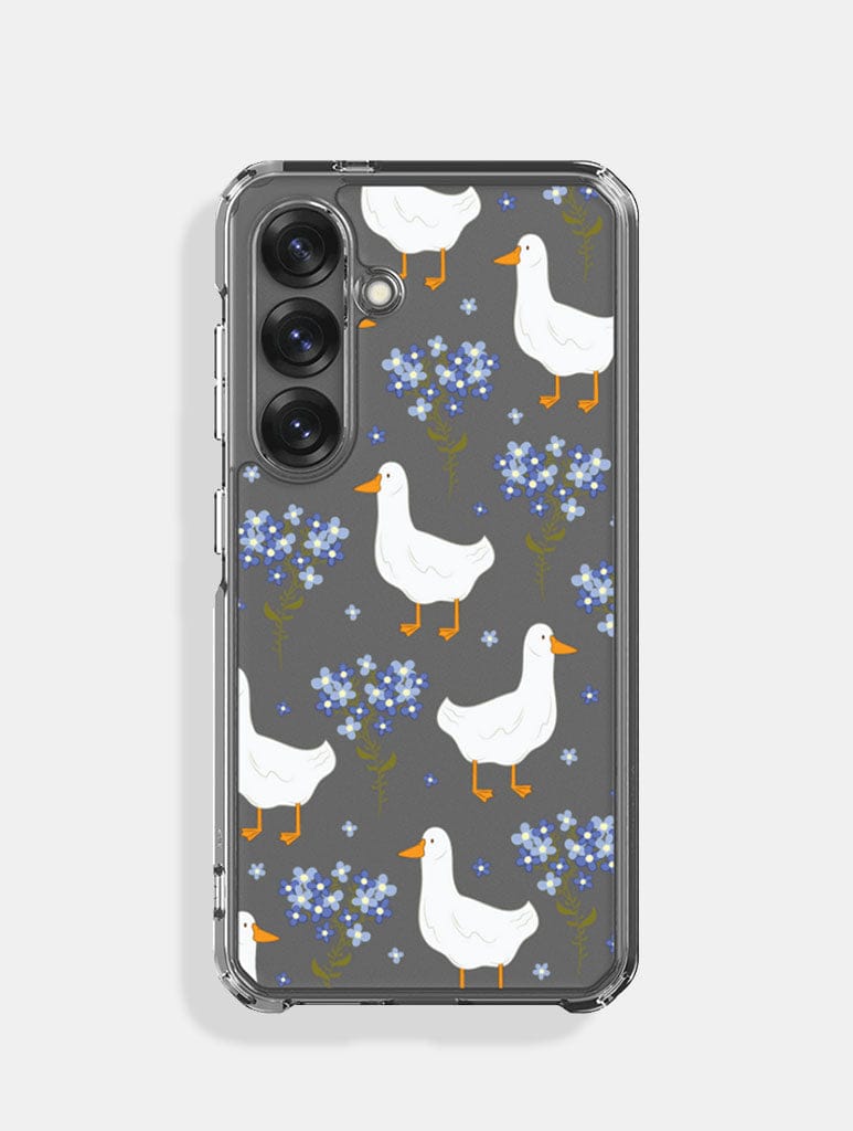 Floral Duck Samsung Case - Image 1