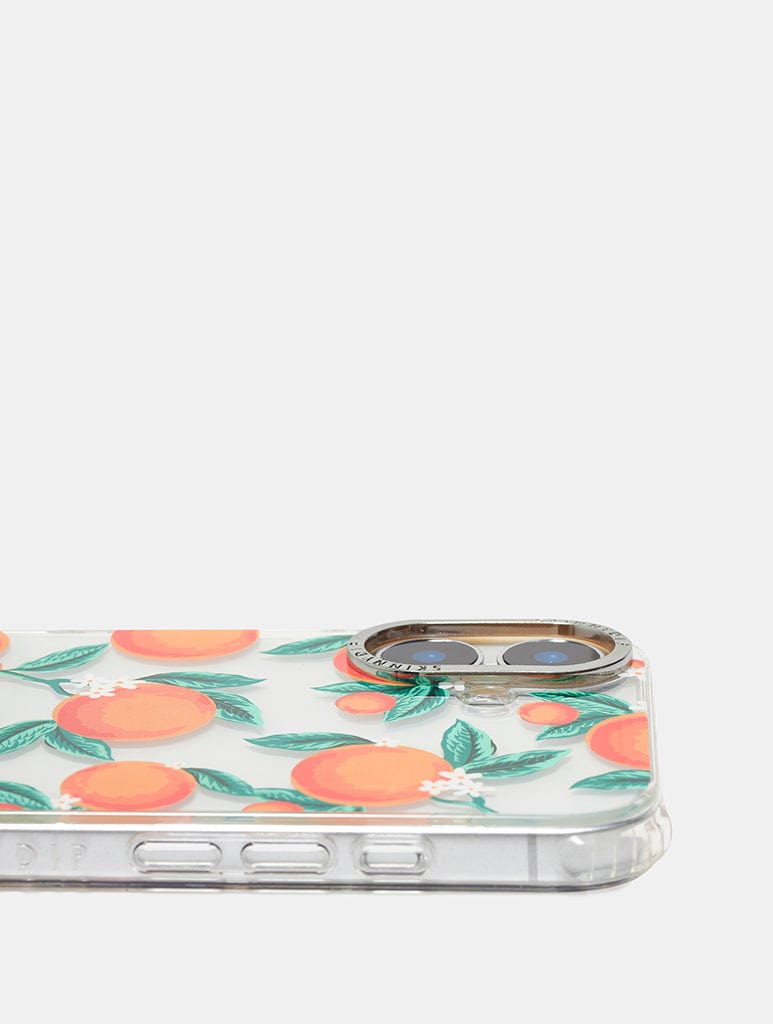 Floral Orange Shock iPhone Case