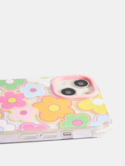 Flower Multicoloured Shock iPhone Case