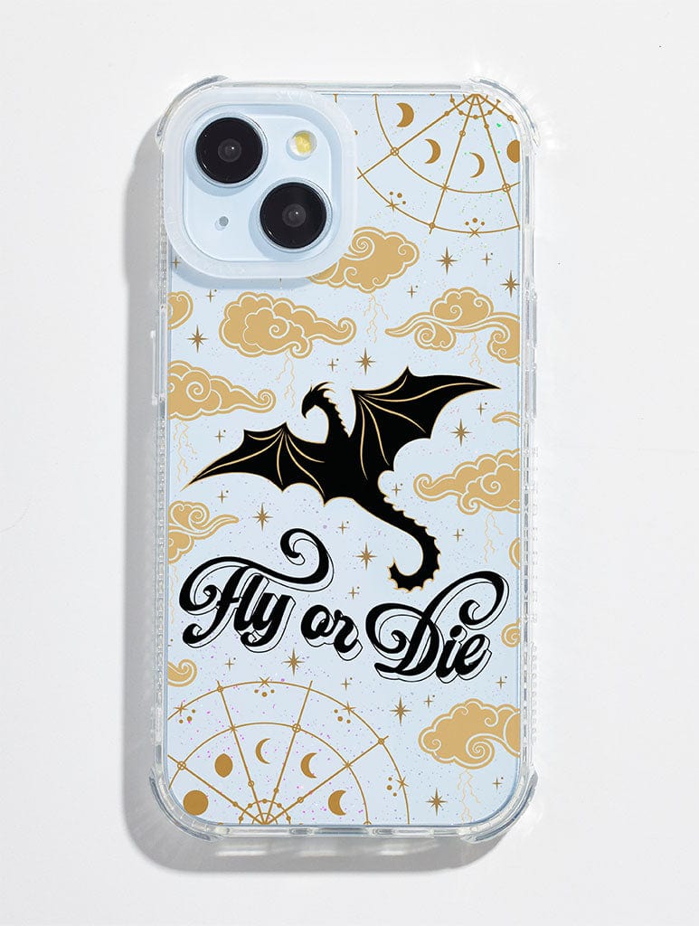 Fourth Wing Shock iPhone Case - Image 1
