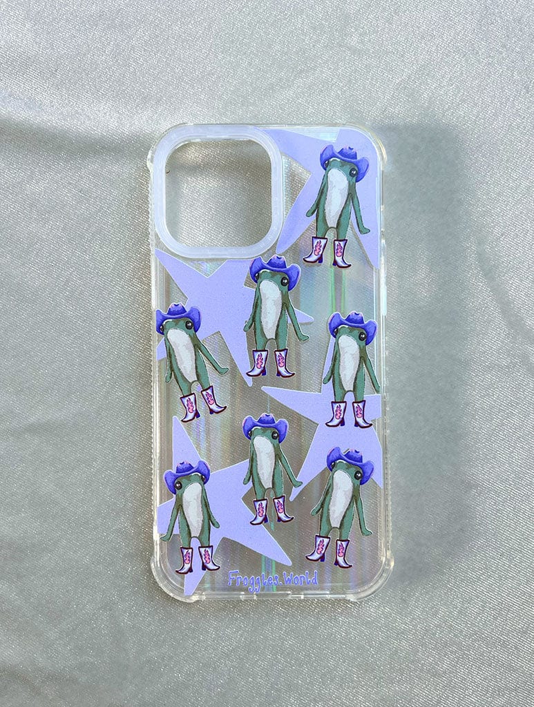 Froggles World x Skinnydip Cowgirl Frog Shock iPhone Case - Image 2