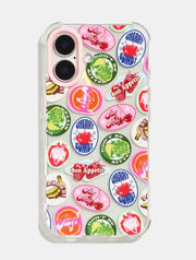 Fruity Graphic Sticker Shock iPhone Case