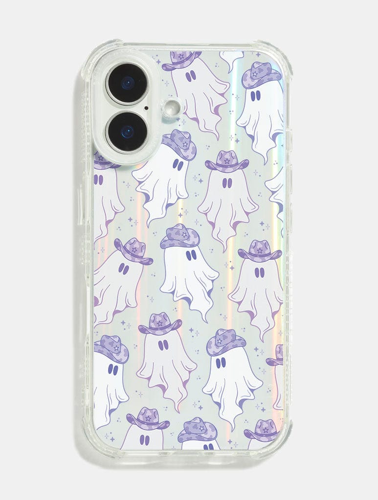 Ghost Cowboy Shock iPhone Case - Image 1