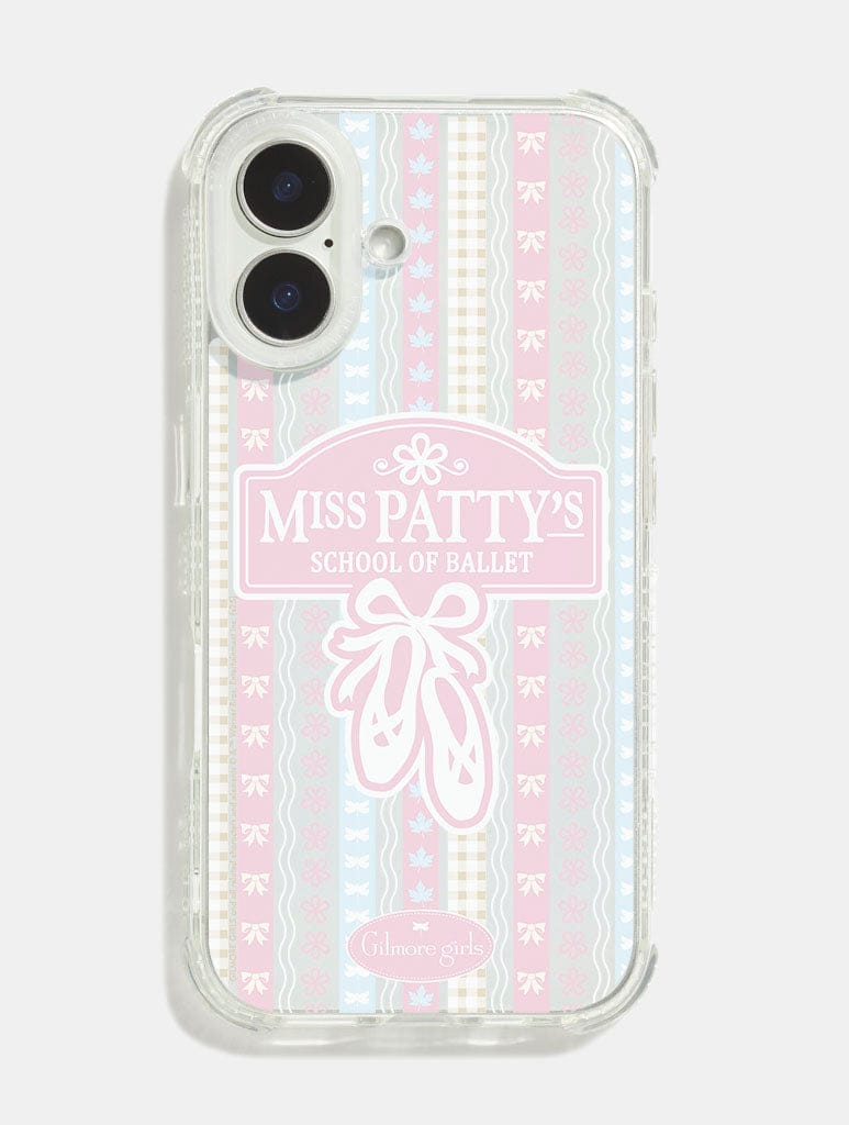 Gilmore Girls x Skinnydip Ballet Wallpaper Shock iPhone Case - Image 1