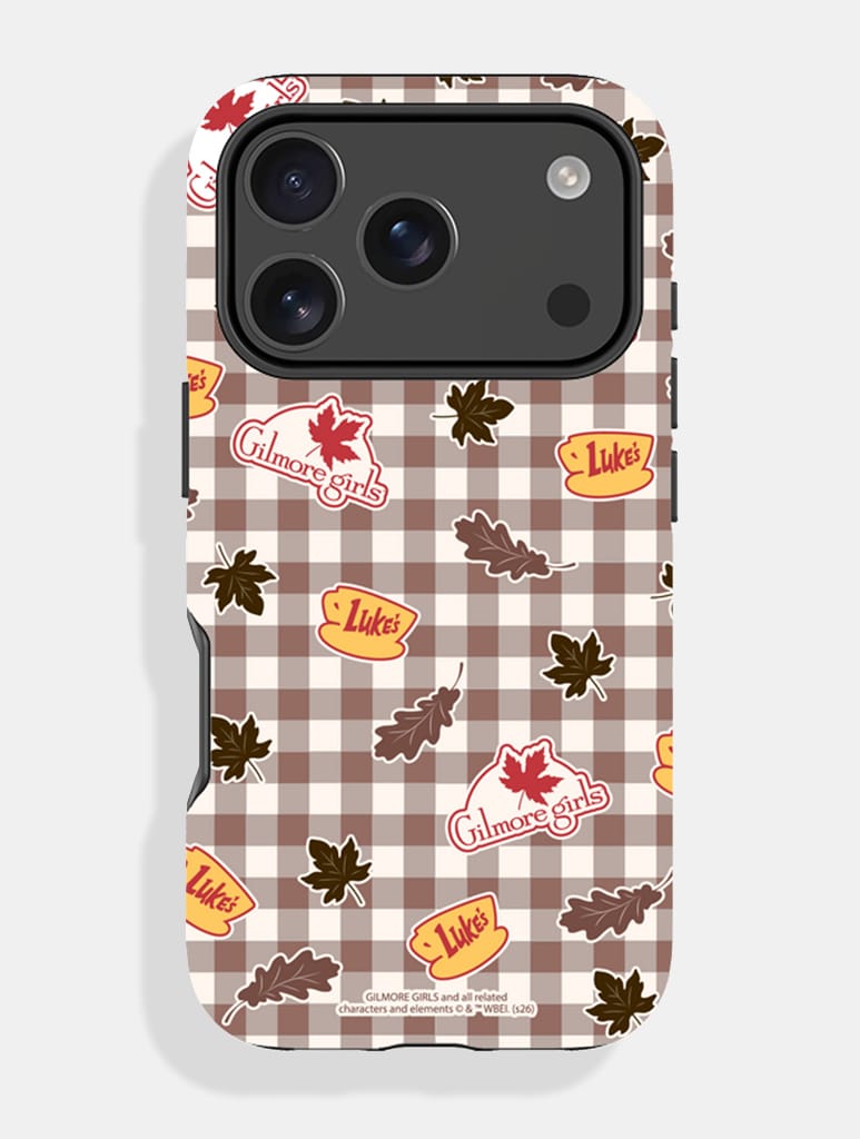 Gilmore Girls x Skinnydip Gingham Ultra Protective iPhone Case - Image 1