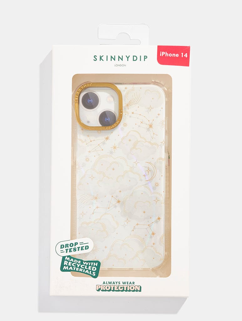 Gold Celestial Cloud Shock iPhone Case - Image 5