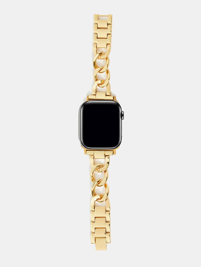 Gold Chain Link Apple Watch Strap - Image 1