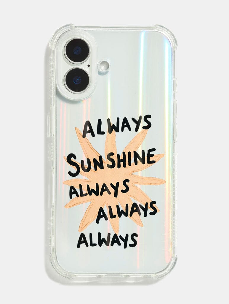 Sun Made Studio x Skinnydip Always Sunshine Shock iPhone Case - Image 1