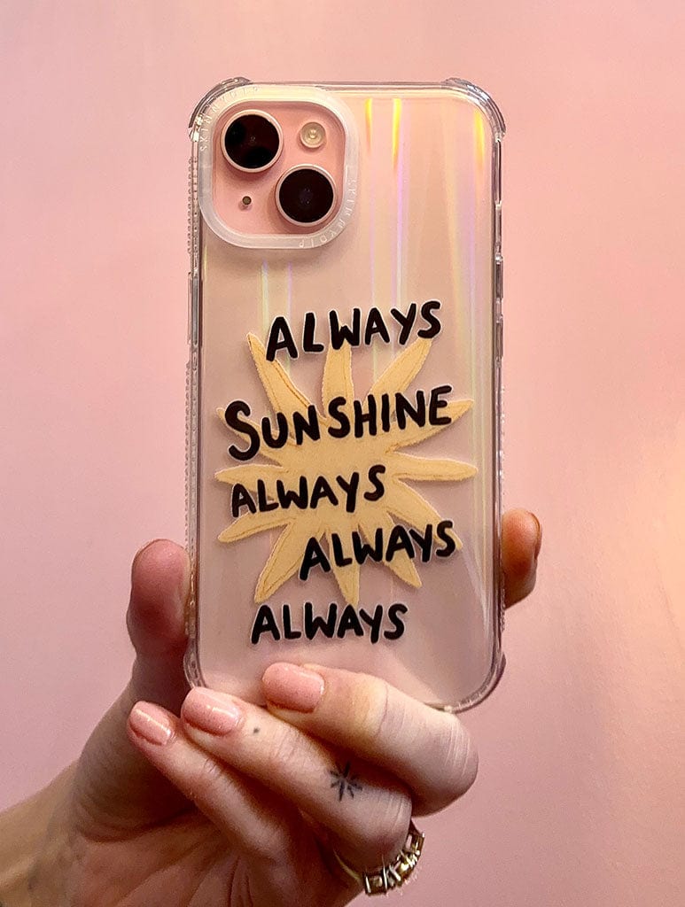 Sun Made Studio x Skinnydip Always Sunshine Shock iPhone Case