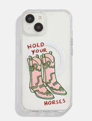 Sun Made Studio x Skinnydip Hold Your Horses MagSafe iPhone Case
