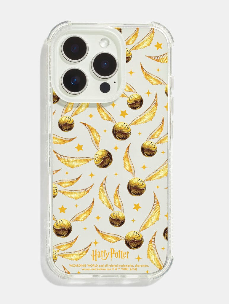 Harry Potter x Skinnydip Golden Snitch Shock iPhone Case - Image 1