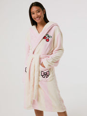 Hello Kitty Stripe x Skinnydip Dressing Gown