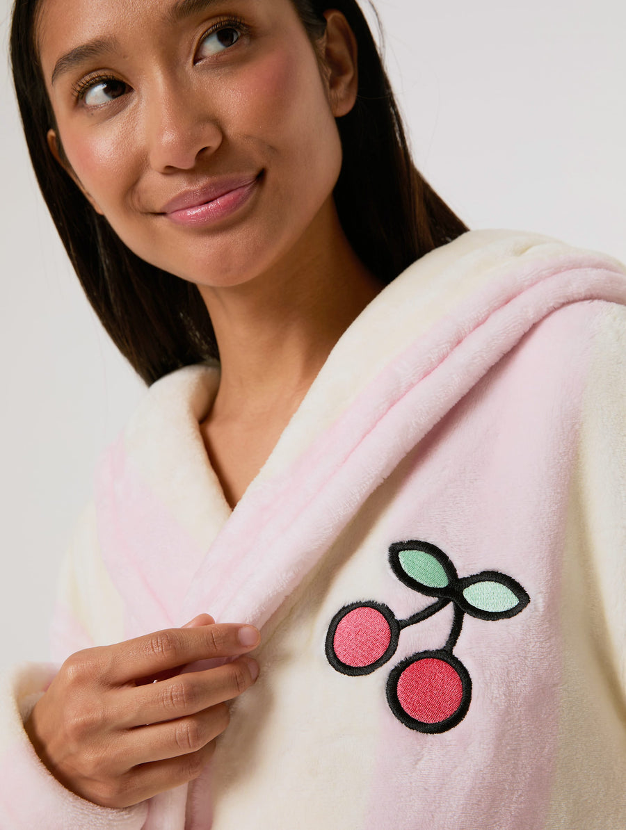 Hello Kitty Stripe x Skinnydip Dressing Gown