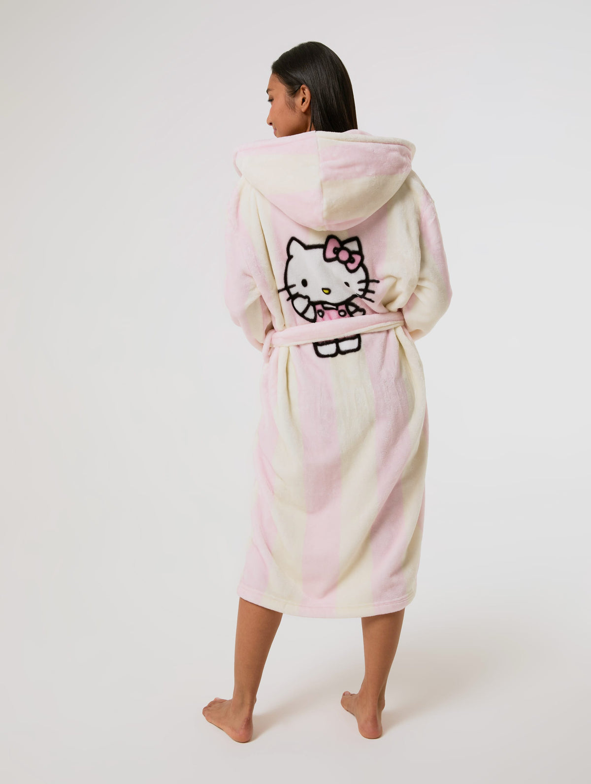 Hello Kitty Stripe x Skinnydip Dressing Gown - Image 8