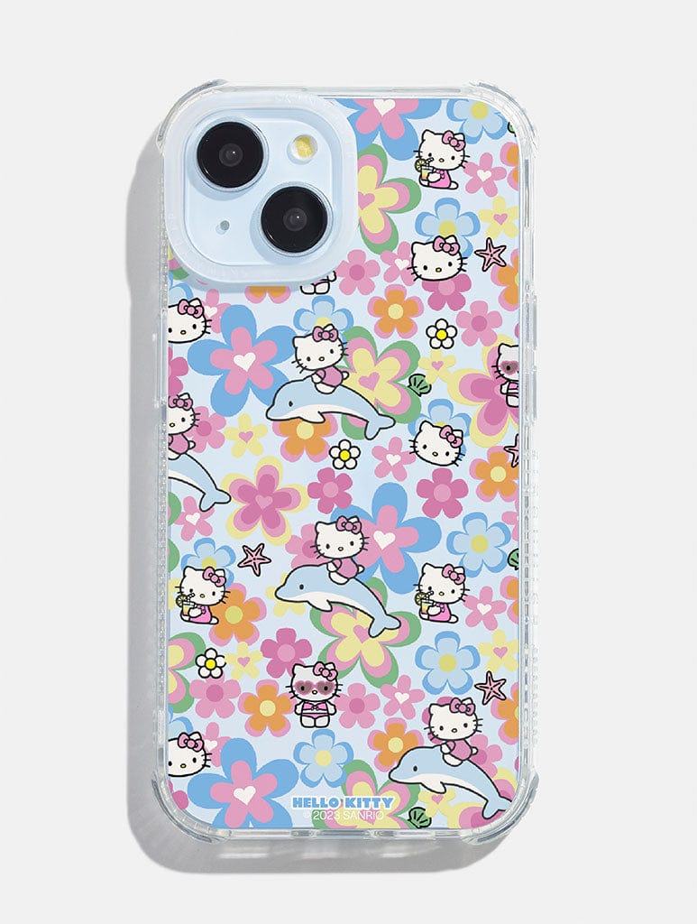 Hello Kitty x Skinnydip Beachy Print Shock iPhone Case - Image 1