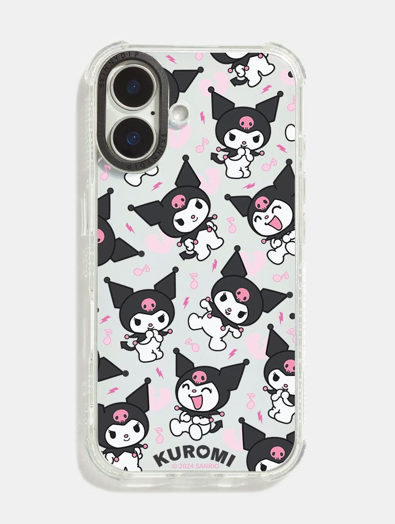 Hello Kitty x Skinnydip Kuromi Black Shock iPhone Case - Image 1