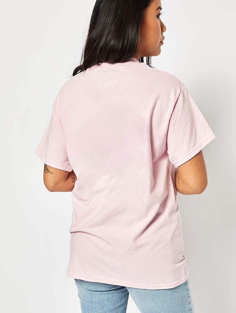 Hello Kitty x Skinnydip Oversized Face T-Shirt In Pink - Image 2