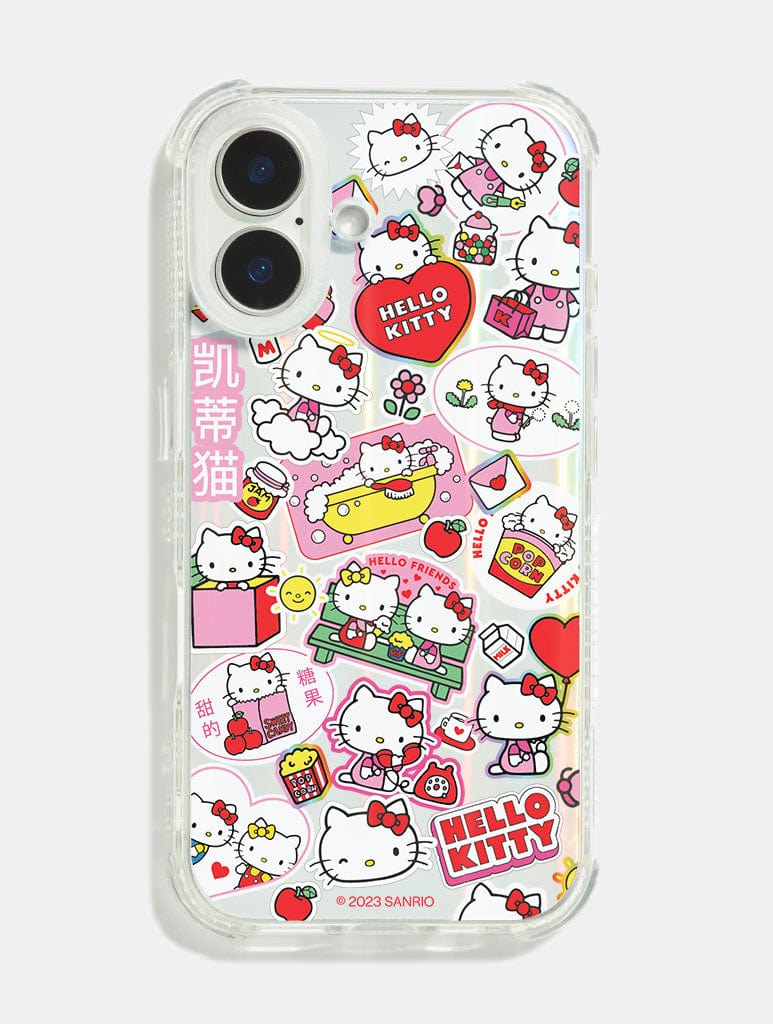 Hello Kitty x Skinnydip Sticker Shock iPhone Case - Image 1