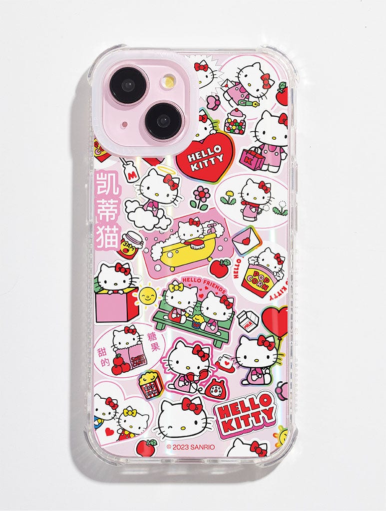Hello Kitty x Skinnydip Sticker Shock iPhone Case - Image 1