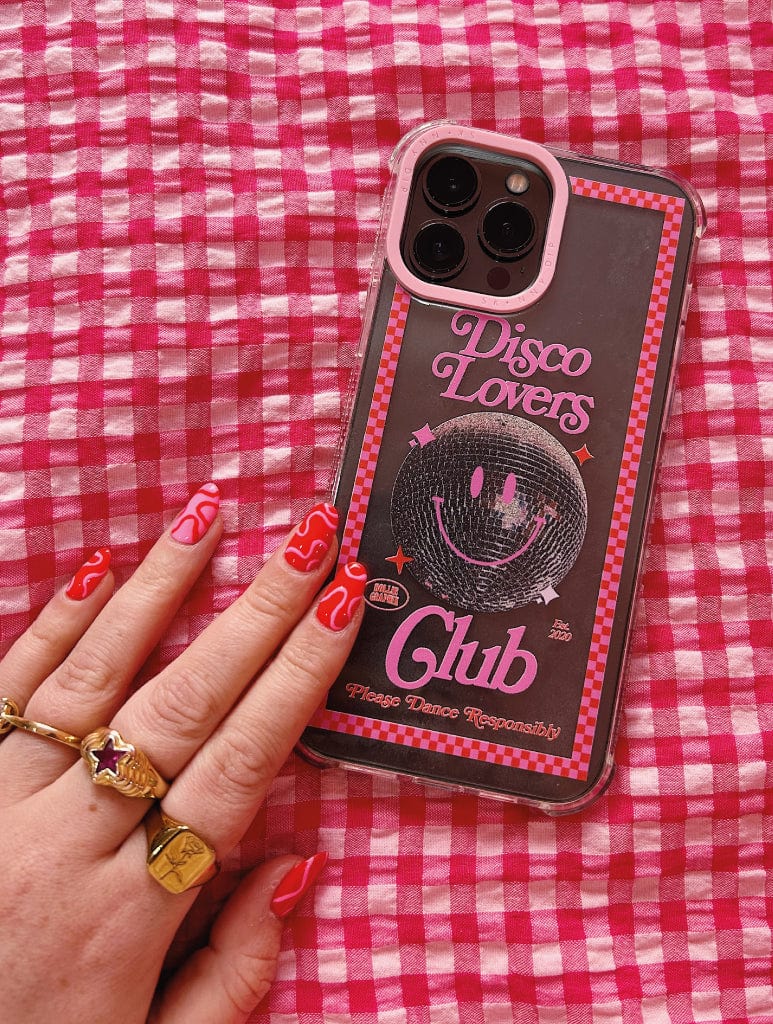 Hollie Graphik x Skinnydip Disco Lovers Club Shock iPhone Case - Image 2