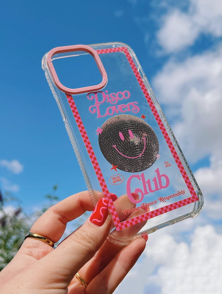 Hollie Graphik x Skinnydip Disco Lovers Club Shock iPhone Case - Image 3
