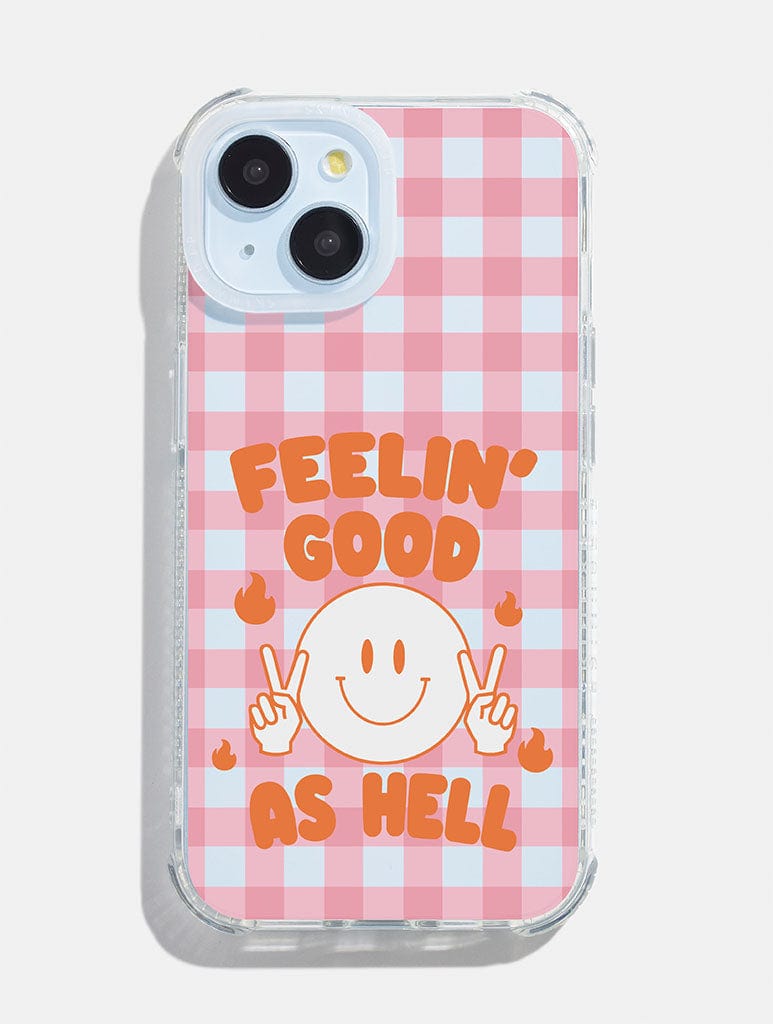 Hollie Graphik x Skinnydip Feelin' Good As Hell Shock iPhone Case - Image 1