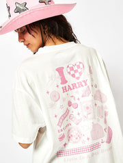 I Heart Harry T-Shirt in White