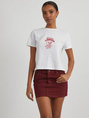 Jadore Cowboys Baby T-Shirt in White
