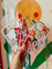 Kate Fox x Skinnydip Multicolour Floral Shock iPhone Case