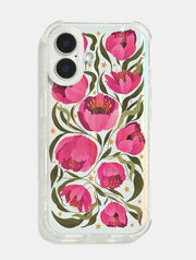 Kate Fox x Skinnydip Pink Floral Shock iPhone Case