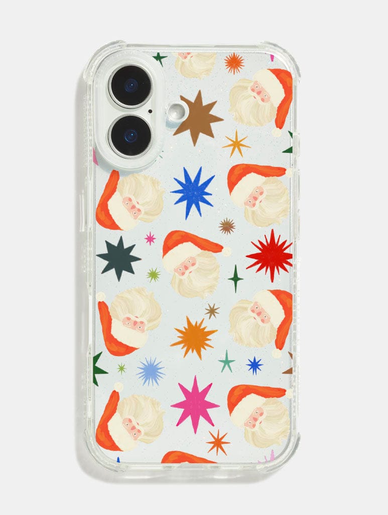 Kate Fox x Skinnydip Santa Shock iPhone Case - Image 1