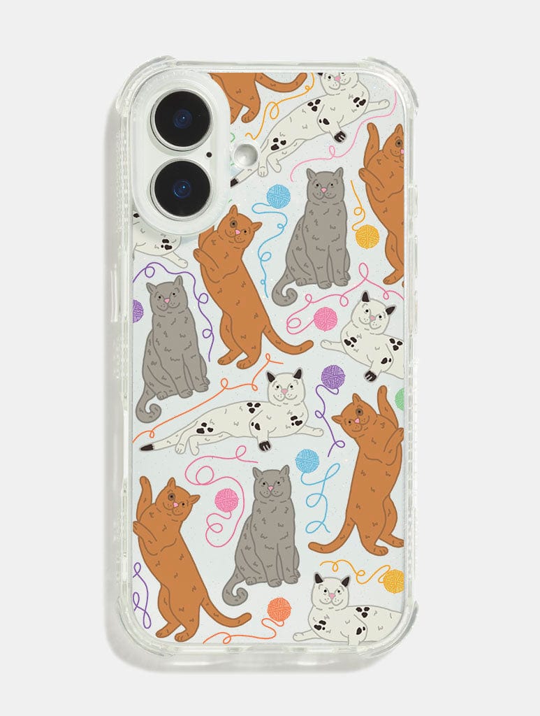 Katie Foylan x Skinnydip Cats Shock iPhone Case - Image 1