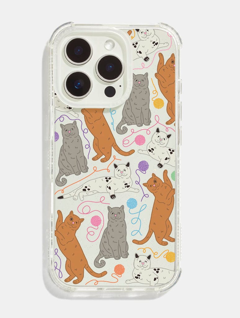Katie Foylan x Skinnydip Cats Shock iPhone Case - Image 1