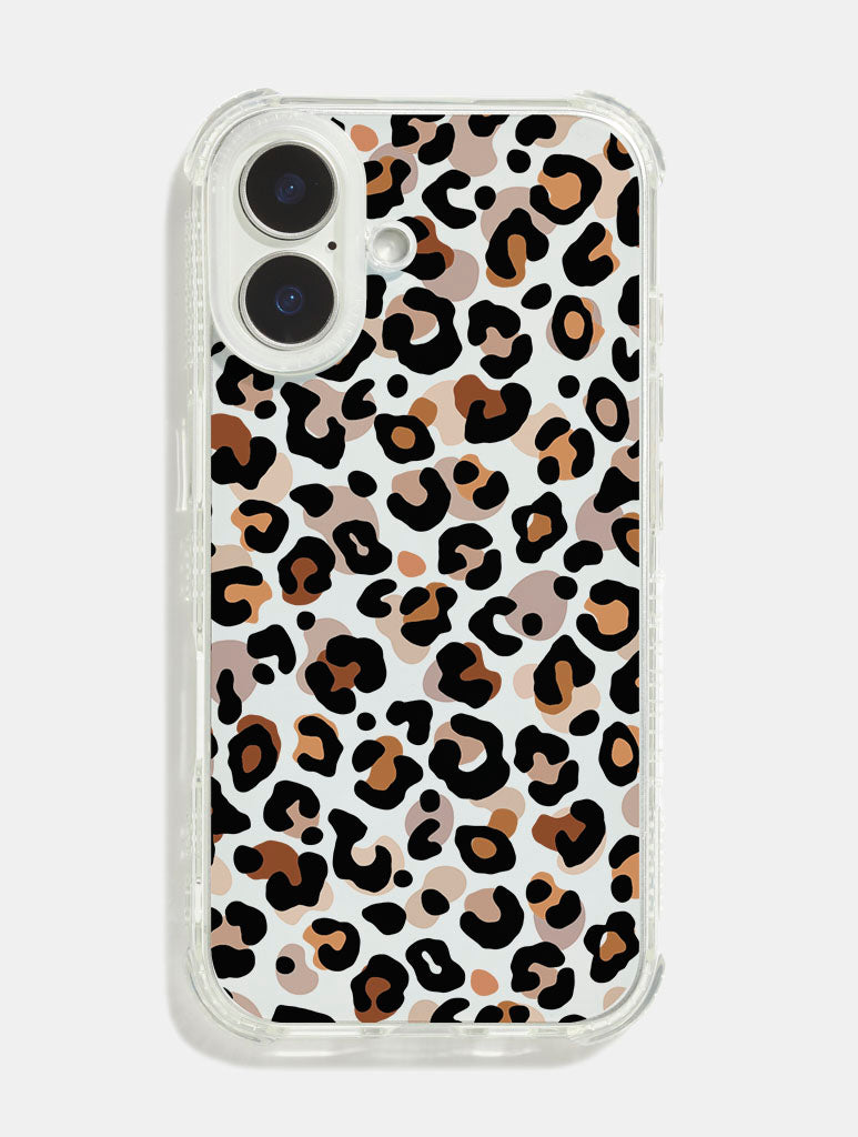 Leopard Print Shock iPhone Case - Image 1