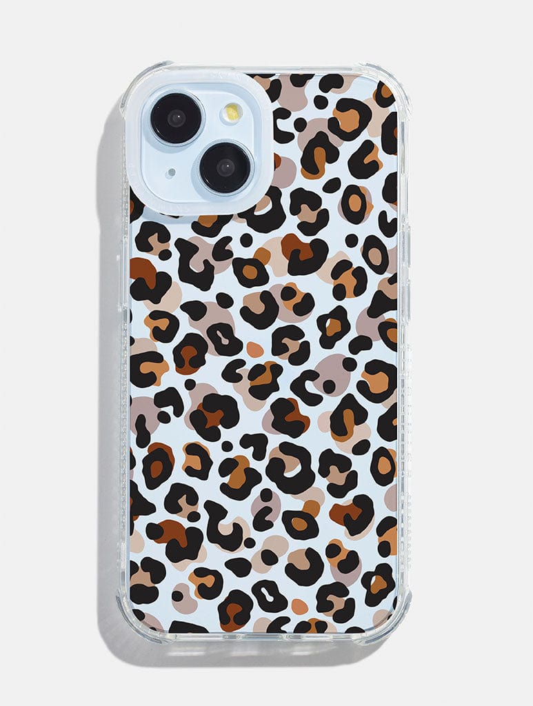 Leopard Print Shock iPhone Case - Image 1