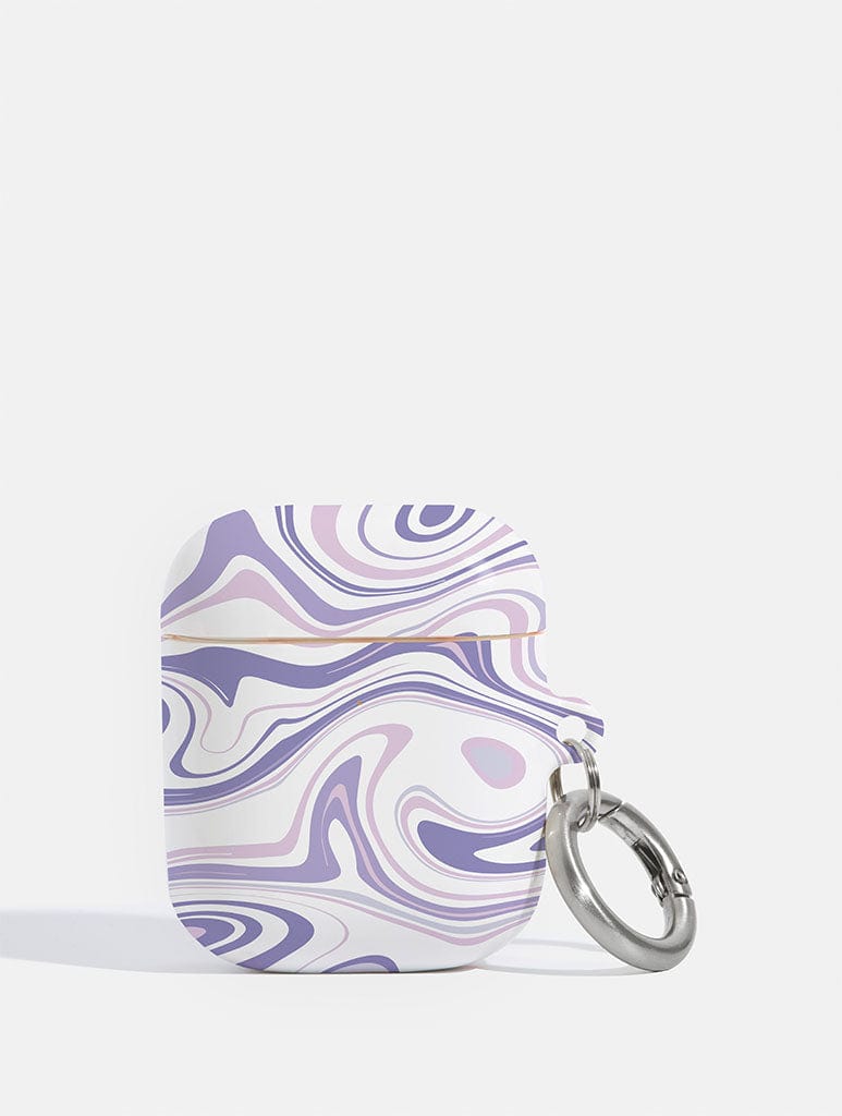 Lilac Swirl AirPods Case - Image 1