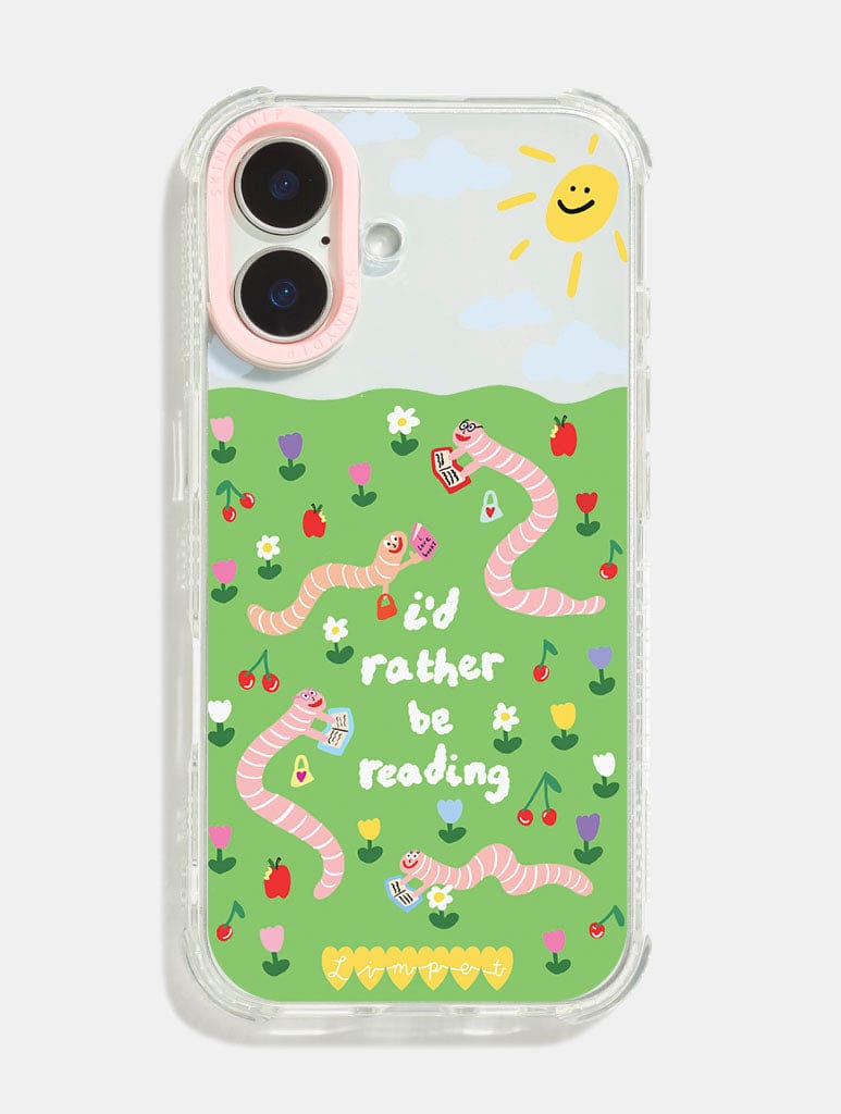 Limpet x Skinnydip Book Worm Shock iPhone Case - Image 1