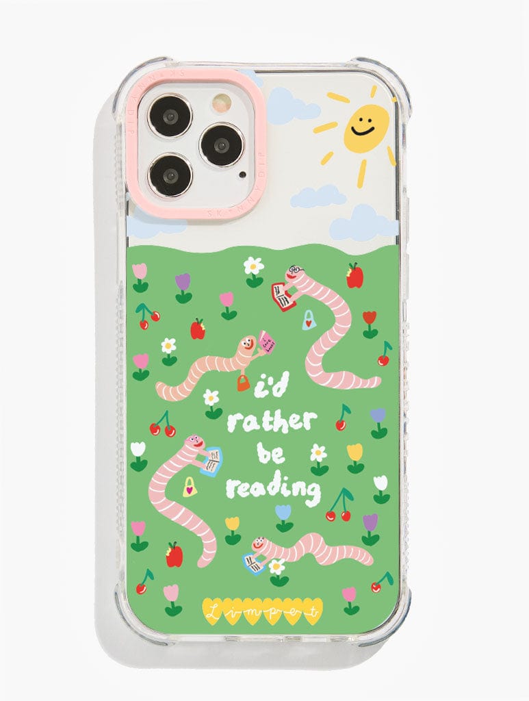 Limpet x Skinnydip Book Worm Shock iPhone Case - Image 1