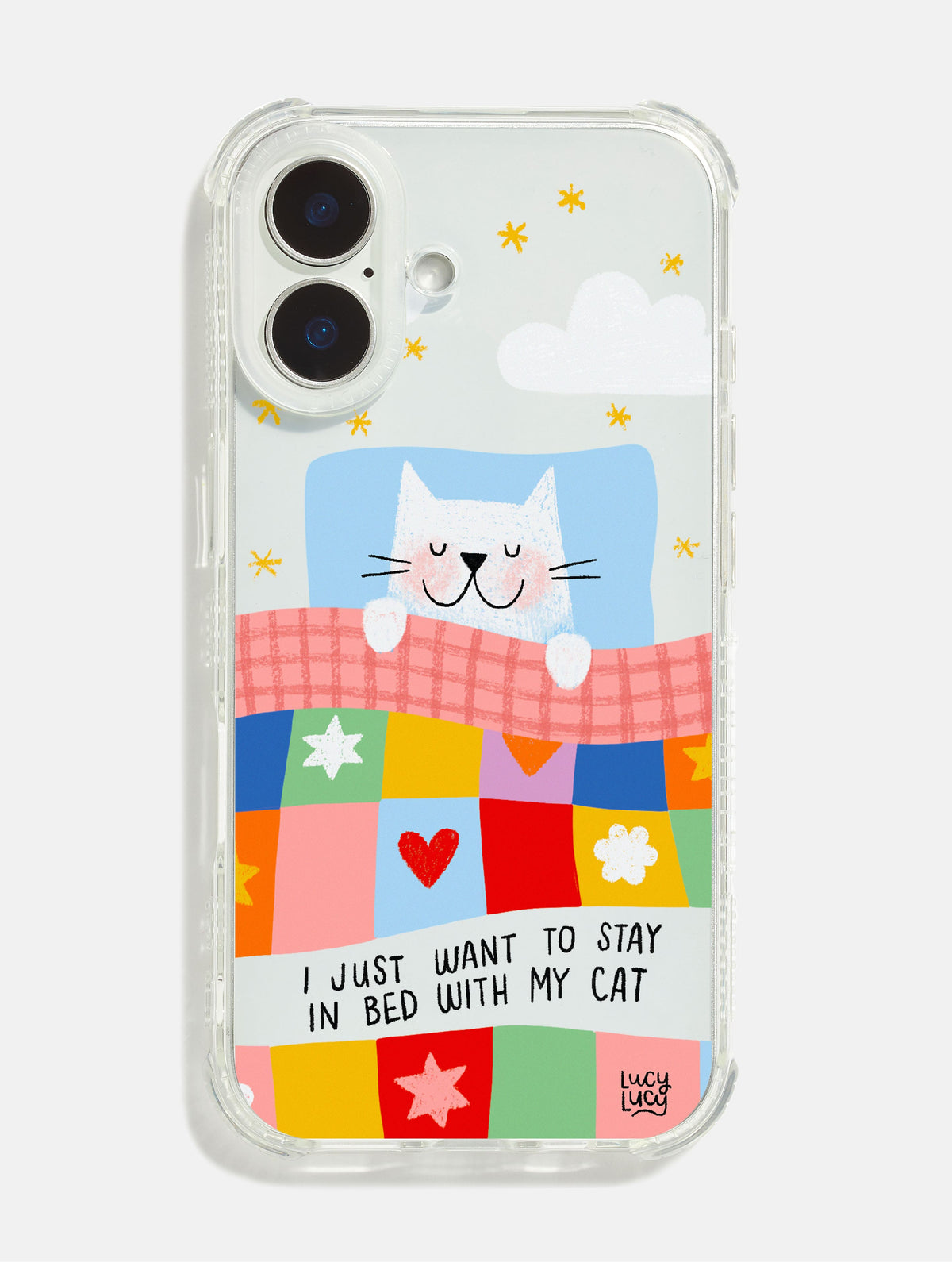 Lucy Lucy Designs x Skinnydip With My Cat Shock iPhone Case - Image 1