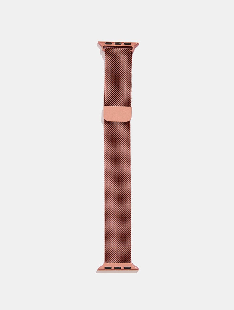 Magnetic Chain Apple Watch Strap - Rose Gold - Image 3