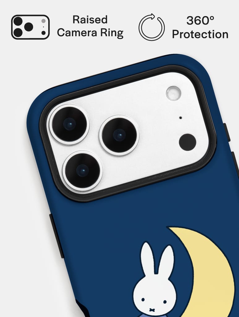 Miffy Moon Ultra Protective iPhone Case - Image 4