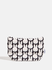 Miffy x Skinnydip Black Repeat Pillow Pouch