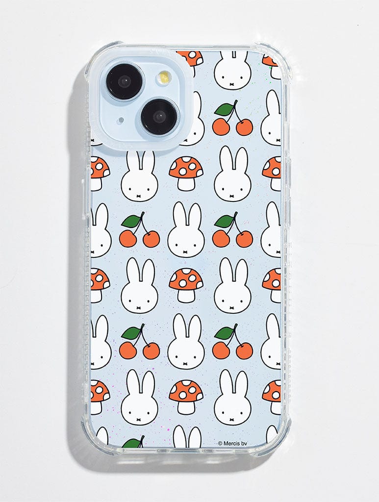 Miffy x Skinnydip Cherry And Mushroom Shock iPhone Case - Image 1